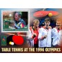 Stamps Olympic Games Table tennis Set 8 sheets