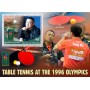 Stamps Olympic Games Table tennis Set 8 sheets