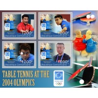 Stamps Olympic Games Table tennis Set 8 sheets