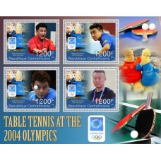 Stamps Olympic Games Table tennis Set 8 sheets