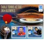 Stamps Olympic Games Table tennis Set 8 sheets