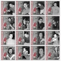 Stamps Table tennis  Set 16 stamps