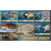 Stamps Fauna Sea Turtles Set 2 sheets