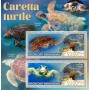 Stamps Fauna Sea Turtles Set 2 sheets
