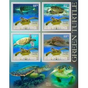 Stamps Fauna Sea Turtles Set 2 sheets