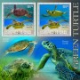 Stamps Fauna Sea Turtles Set 2 sheets