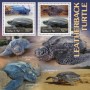 Stamps Fauna Sea Turtles Set 2 sheets