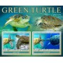 Stamps Fauna Sea Turtles Set 2 sheets
