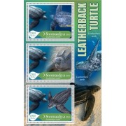 Stamps Fauna Sea Turtles Set 2 sheets