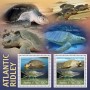 Stamps Fauna Sea Turtles Set 2 sheets