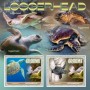 Stamps Fauna Sea Turtles Set 2 sheets