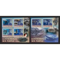 Stamps Fauna Sea Turtles Set 2 sheets