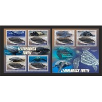 Stamps Fauna Sea Turtles Set 2 sheets Stamps Fauna Sea Turtles Set 2 sheets