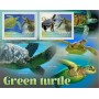 Stamps Fauna Sea Turtles Set 2 sheets