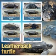 Stamps Fauna Sea Turtles Set 2 sheets