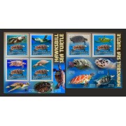 Stamps Fauna Sea Turtles Set 2 sheets Stamps Fauna Sea Turtles Set 2 sheets