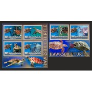 Stamps Fauna Sea Turtles Set 2 sheets