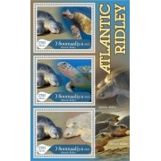 Stamps Fauna Sea Turtles Set 2 sheets
