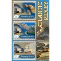 Stamps Fauna Sea Turtles Set 2 sheets
