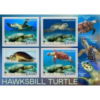 Stamps Fauna Sea Turtles Set 2 sheets