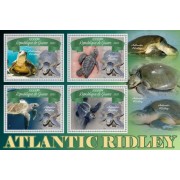 Stamps Fauna Sea Turtles Set 2 sheets