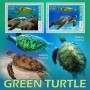Stamps Fauna Sea Turtles Set 2 sheets