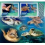 Stamps Fauna Sea Turtles Set 2 sheets