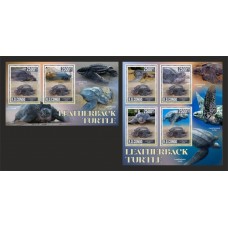 Stamps Fauna Sea Turtles Set 2 sheets