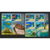 Stamps Fauna Sea Turtles Set 2 sheets