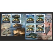 Stamps Fauna Sea Turtles Set 2 sheets