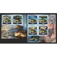 Stamps Fauna Sea Turtles Set 2 sheets