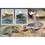 Stamps Fauna Sea Turtles Set 2 sheets