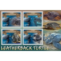 Stamps Fauna Sea Turtles Set 2 sheets