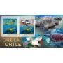 Stamps Fauna Sea Turtles Set 2 sheets