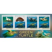 Stamps Fauna Sea Turtles Set 2 sheets