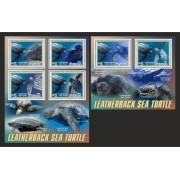 Stamps Fauna Sea Turtles Set 2 sheets