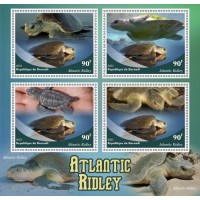 Stamps Fauna Sea Turtles Set 2 sheets