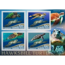 Stamps Fauna Sea Turtles Set 2 sheets