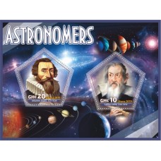 Stamps Astronomers Copernicus Galilei Kepler