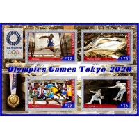 Stamps Summer Olympic Games 2020 in Tokyo Athletics