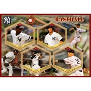 Stamps sports baseball Set 8 sheets