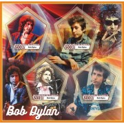 Stamps Music Bob Dylan Set 8 sheets