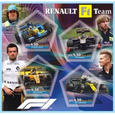 Stamps Cars Formula 1 Renault