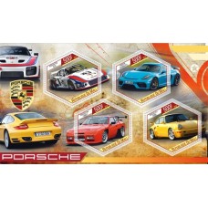 Stamps Sports cars Porsche Set 2 sheets