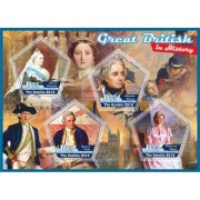 Stamps Greatest Britons Cook Darwin Nelson Victoria Diana