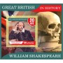Stamps Greatest Britons Cook Darwin Newton Cronwell Shakespeare
