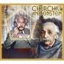 Stamps Winston Churchil and Albert Einstein
