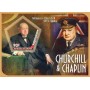 Stamps Winston Churchil and Charles Chaplin