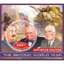 Stamps WW II Roosevelt Kaj-Sher De Gaulle Bierut