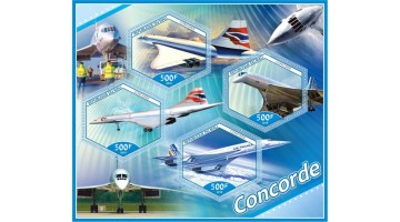 Concorde is British-French passenger supersonic aircraft